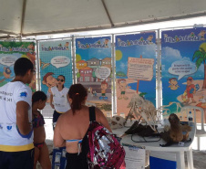 Estado promove atividades educativas dentro do Ecoespaço Trilha Ambiental, em Guaratuba