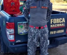 Sargento Natanael Ronerson Kovalski, integrante do Corpo de Bombeiros Militar do Paraná, que está no Chile  