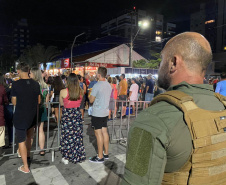 Atuação da Polícia Militar promove Carnaval seguro em Guaratuba