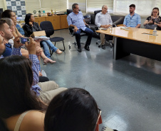 Secretários municipais e técnicos se reuniram com a equipe do Instituto Água e Terra para avançar em soluções para os aterros sanitários