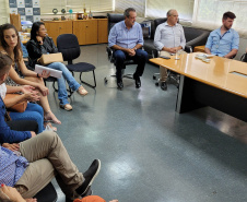 Secretários municipais e técnicos se reuniram com a equipe do Instituto Água e Terra para avançar em soluções para os aterros sanitários