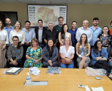 Secretários municipais e técnicos se reuniram com a equipe do Instituto Água e Terra para avançar em soluções para os aterros sanitários