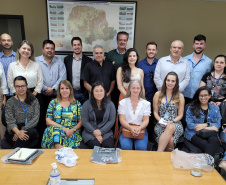 Secretários municipais e técnicos se reuniram com a equipe do Instituto Água e Terra para avançar em soluções para os aterros sanitários