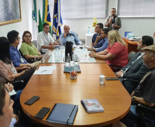 Prefeito Airton Maistro reconhece o esforço dos empregados e lideranças da Sanepar