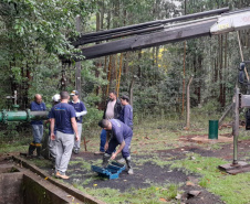  Sanepar implanta novo poço de abastecimento em Pitanga