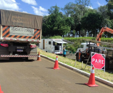 DER ativa balança de fiscalização de cargas em Guarapuava