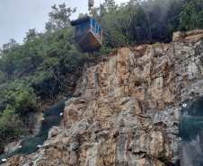 Obra do DER no km 41 da BR-277 chega a 70% de execução neste final de semana 