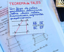 Com projeto “Caderninho de Matemática”, professora da rede estadual produz conteúdo para alunos e professores de todo o Brasil