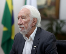 O governador em exercício Darci Piana participou da reunião consórcio Brasil Verde