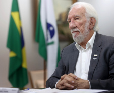 O governador em exercício Darci Piana participou da reunião consórcio Brasil Verde