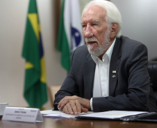 O governador em exercício Darci Piana participou da reunião consórcio Brasil Verde