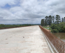 Novo contorno de Castro deve entregar ponte em breve 