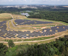 Governador Carlos Massa Ratinho Junior participou das comemorações de aniversário de Curitiba, com a inauguração das Piramides Solares no Caximba