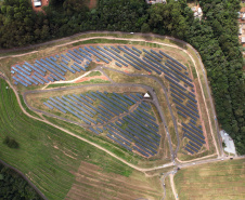 Governador Carlos Massa Ratinho Junior participou das comemorações de aniversário de Curitiba, com a inauguração das Piramides Solares no Caximba