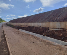 Duplicação da BR-277 em Guarapuava tem trincheiras e pontes concluídas 