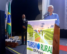 4º Encontro de Organizadores de Caminhadas da Natureza, iniciado nesta segunda-feira (27) e que se estende até quarta (29), em Pontal do Paraná