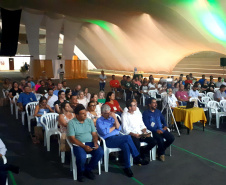 4º Encontro de Organizadores de Caminhadas da Natureza, iniciado nesta segunda-feira (27) e que se estende até quarta (29), em Pontal do Paraná