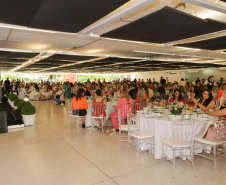  Encontro de Primeiras Damas do Paraná que aconteceu no Museu Oscar Niermeyer.