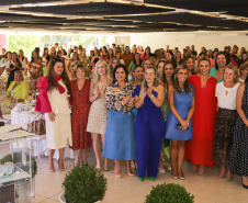  Encontro de Primeiras Damas do Paraná que aconteceu no Museu Oscar Niermeyer.