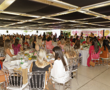 A primeira-dama do Paraná, Luciana Saito Massa, presidiu nesta terça-feira (21) o II Encontro das Primeiras-Damas do Paraná — A Força da Mulher Paranaense, no Museu Oscar Niemeyer, em Curitiba. 