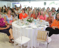 A primeira-dama do Paraná, Luciana Saito Massa, presidiu nesta terça-feira (21) o II Encontro das Primeiras-Damas do Paraná — A Força da Mulher Paranaense, no Museu Oscar Niemeyer, em Curitiba. 