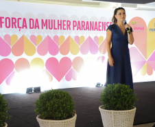 A primeira-dama do Paraná, Luciana Saito Massa, presidiu nesta terça-feira (21) o II Encontro das Primeiras-Damas do Paraná — A Força da Mulher Paranaense, no Museu Oscar Niemeyer, em Curitiba. 