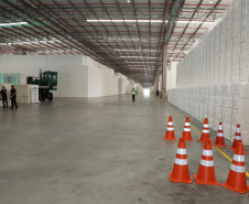 Governador Carlos Massa Ratinho Junior na inauguração do Terminal Portuário da Klabin em Paranaguá