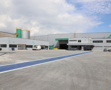 Governador Carlos Massa Ratinho Junior na inauguração do Terminal Portuário da Klabin em Paranaguá