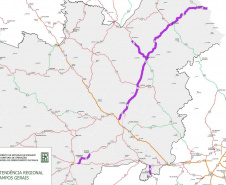 DER/PR recupera rapidamente quedas de barreiras em rodovia nos Campos Gerais