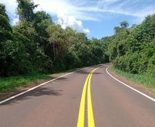 DER atende 50 mil habitantes com reforço de segurança viária da PR-281, no Sudoeste 