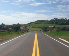DER atende 50 mil habitantes com reforço de segurança viária da PR-281, no Sudoeste 