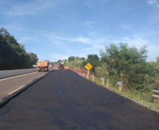 Obra de recuperação da PR-445