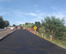 Obra de recuperação da PR-445