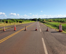 PR-492 Tamboara bloqueio