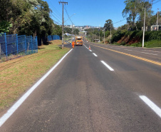 Rodovia entre Pato Branco e Itapejara d’Oeste recebe reforço de sinalização 