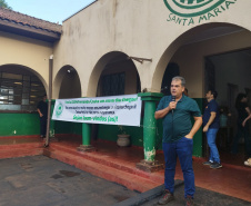 Colégio agrícola de Santa Mariana retoma aulas em menos de um mês após incêndio