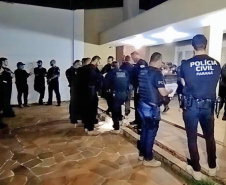 PCPR prende dez integrantes de organização criminosa ligada ao tráfico de drogas