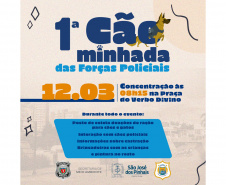 1ª Cãominhada das Forças Policiais