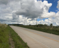 Obra emblemática do Sudoeste, Whitetopping da PRC-280 recebe últimos ajustes 