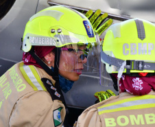 Em evento da ONU, bombeiros do Paraná buscam integração em rede internacional de ajuda humanitária