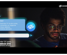 Campanha incentiva uso whatsapp da Sanepar