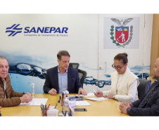 Sanepar inicia obra de reforço do abastecimento de água em São José dos Pinhais