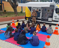 Polícia Militar lança Projeto “BPTran nas Escolas” em Curitiba e Região Metropolitana