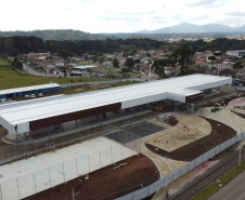 Terminal de Piraquara atinge 80% de execução