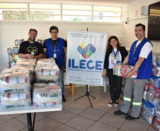 Copel entrega 94 toneladas de alimentos a instituições de educação e assistência social