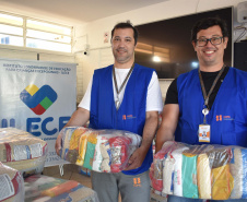 Copel entrega 94 toneladas de alimentos a instituições de educação e assistência social