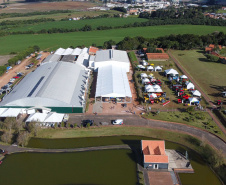 O governador Carlos Massa Ratinho Junior participou da abertura da ExpoFrísia, em Carambeí.