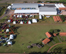 O governador Carlos Massa Ratinho Junior participou da abertura da ExpoFrísia, em Carambeí.