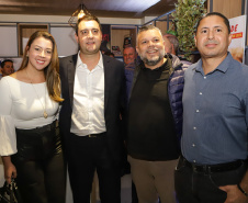 O governador Carlos Massa Ratinho Junior participou da abertura da ExpoFrísia, em Carambeí.