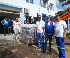 Copel entrega 94 toneladas de alimentos a instituições de educação e assistência social